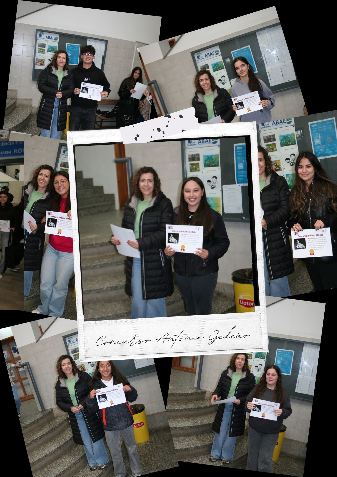 Alunos Vencedores do Concurso de Poesia “António Gedeão”